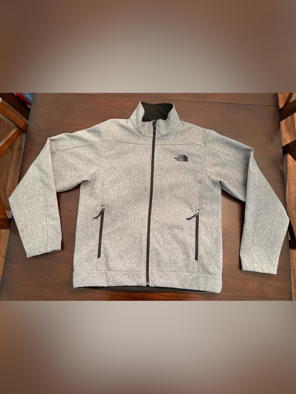 The North Face Men’s Light Heather Gray Jacket